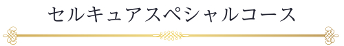 タイトル：セルキュアスペシャルコース